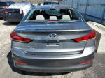 2017 Hyundai Elantra Se Gray vin: KMHD74LF8HU397431