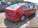 2017 Hyundai Elantra Se Burgundy vin: KMHD74LF8HU408735