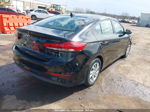 2017 Hyundai Elantra Se Black vin: KMHD74LF8HU422263