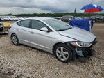 2018 Hyundai Elantra Se Silver vin: KMHD74LF8JU524006