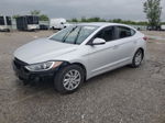 2017 Hyundai Elantra Se Silver vin: KMHD74LF9HU071024