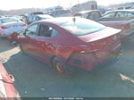 2017 Hyundai Elantra Se Red vin: KMHD74LF9HU092715