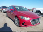 2017 Hyundai Elantra Se Red vin: KMHD74LF9HU103664