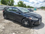 2017 Hyundai Elantra Se Black vin: KMHD74LF9HU117502