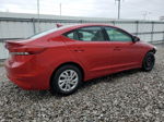 2017 Hyundai Elantra Se Красный vin: KMHD74LF9HU118925