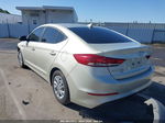 2017 Hyundai Elantra Se Beige vin: KMHD74LF9HU121968