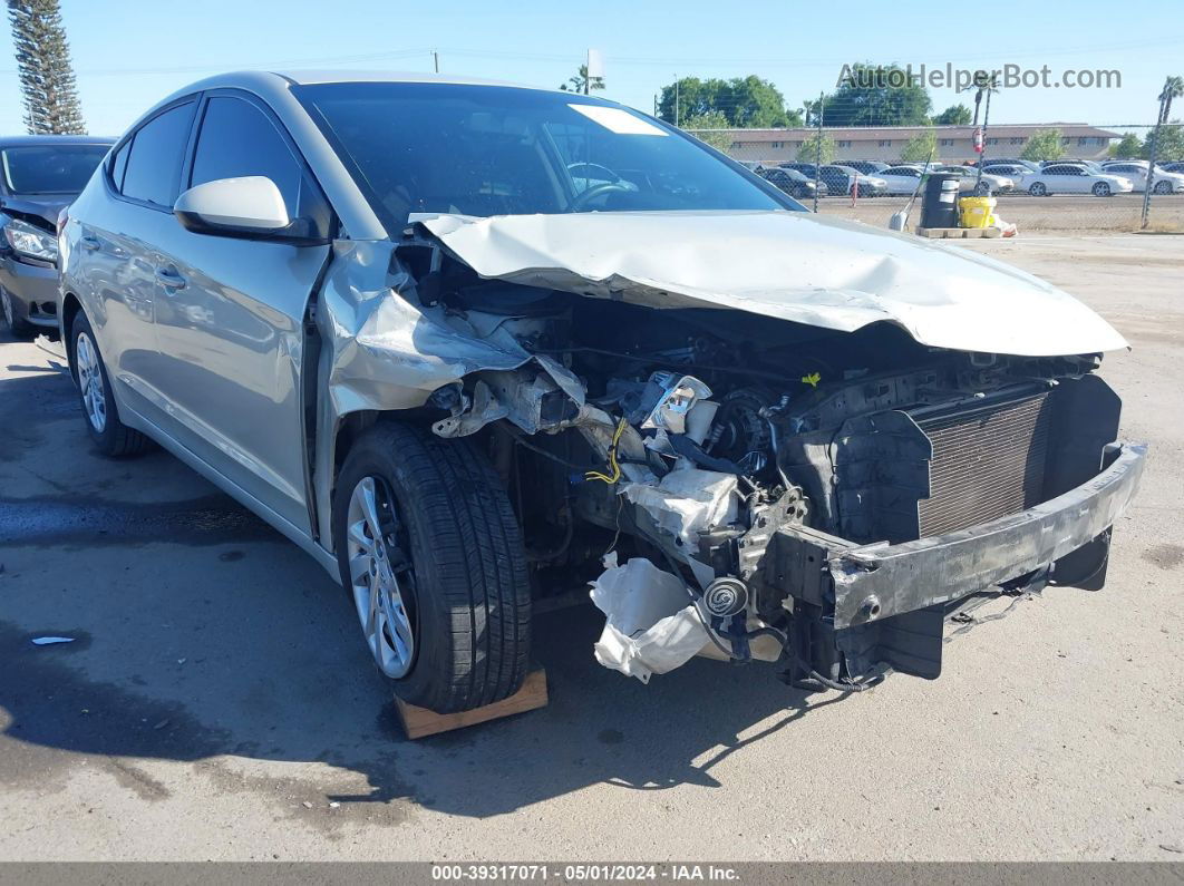 2017 Hyundai Elantra Se Beige vin: KMHD74LF9HU121968