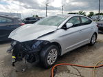 2017 Hyundai Elantra Se Silver vin: KMHD74LF9HU353891