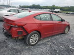 2017 Hyundai Elantra Se Red vin: KMHD74LF9HU367614