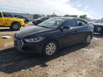 2017 Hyundai Elantra Se Черный vin: KMHD74LF9HU381139