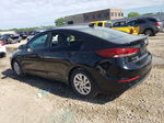 2017 Hyundai Elantra Se Black vin: KMHD74LF9HU381139