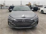 2019 Hyundai Elantra Se Gray vin: KMHD74LF9KU783489