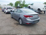 2019 Hyundai Elantra Se Gray vin: KMHD74LF9KU853699