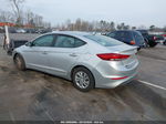 2017 Hyundai Elantra Se Silver vin: KMHD74LFXHU117993