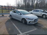 2017 Hyundai Elantra Se Silver vin: KMHD74LFXHU117993