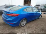 2017 Hyundai Elantra Se Blue vin: KMHD74LFXHU124507