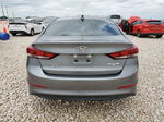 2017 Hyundai Elantra Se Silver vin: KMHD74LFXHU191902