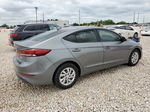 2017 Hyundai Elantra Se Silver vin: KMHD74LFXHU191902