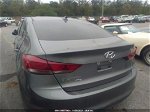 2017 Hyundai Elantra Se Gray vin: KMHD74LFXHU371459