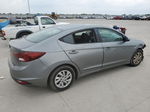 2019 Hyundai Elantra Se Gray vin: KMHD74LFXKU794548