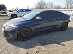 2017 Hyundai Elantra Se Blue vin: KMHD84LF0HU118051