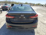 2017 Hyundai Elantra Se Черный vin: KMHD84LF0HU200619