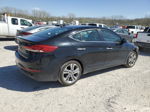 2017 Hyundai Elantra Se Черный vin: KMHD84LF0HU200619