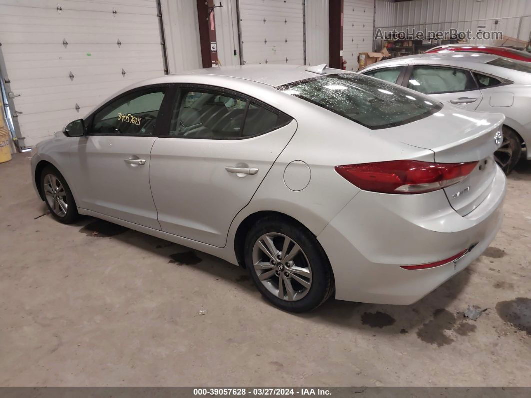 2017 Hyundai Elantra Se Серебряный vin: KMHD84LF0HU381320