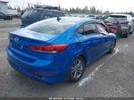 2018 Hyundai Elantra Sel Blue vin: KMHD84LF0JU698326