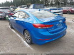 2018 Hyundai Elantra Sel Blue vin: KMHD84LF0JU698326