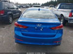 2018 Hyundai Elantra Sel Blue vin: KMHD84LF0JU698326