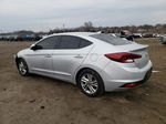 2019 Hyundai Elantra Sel Silver vin: KMHD84LF0KU743721