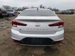 2019 Hyundai Elantra Sel Silver vin: KMHD84LF0KU743721