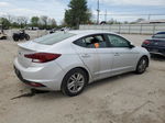 2019 Hyundai Elantra Sel Silver vin: KMHD84LF0KU753097