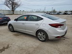 2019 Hyundai Elantra Sel Silver vin: KMHD84LF0KU753097