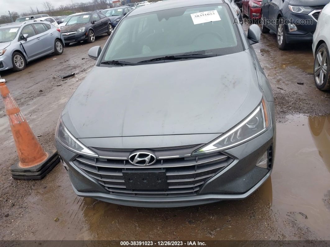 2019 Hyundai Elantra Sel Серый vin: KMHD84LF0KU762138