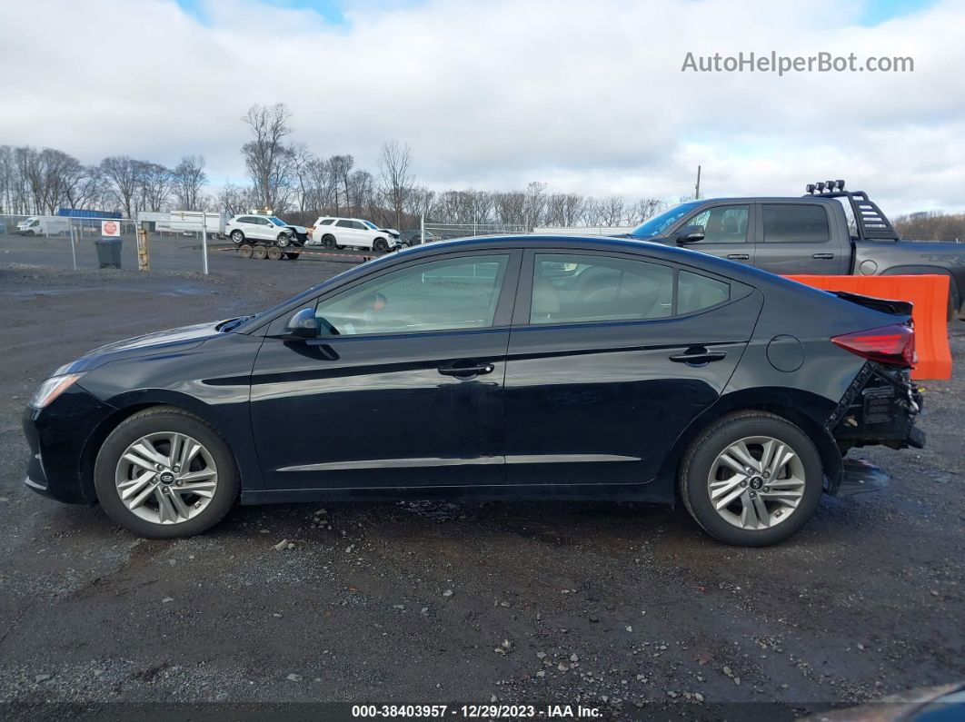 2019 Hyundai Elantra Value Edition Черный vin: KMHD84LF0KU846864