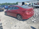 2017 Hyundai Elantra Se Red vin: KMHD84LF1HU070382