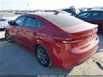 2017 Hyundai Elantra Se Red vin: KMHD84LF1HU141600