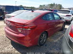 2017 Hyundai Elantra Se Red vin: KMHD84LF1HU229823