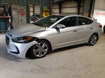 2017 Hyundai Elantra Se Silver vin: KMHD84LF1HU312670