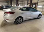 2017 Hyundai Elantra Se Silver vin: KMHD84LF1HU312670