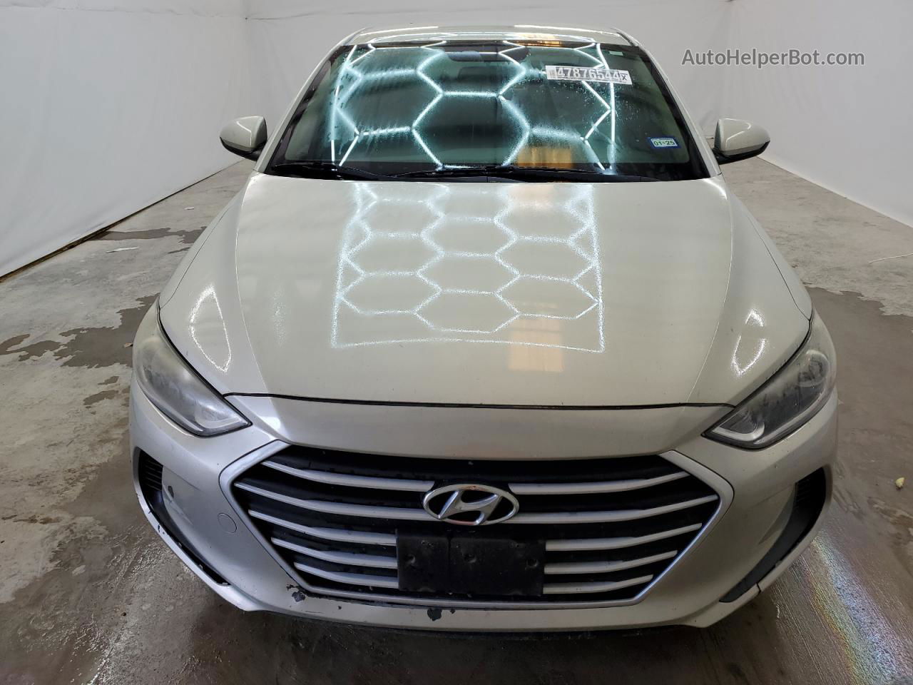 2018 Hyundai Elantra Sel Золотой vin: KMHD84LF1JU474580