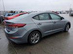 2018 Hyundai Elantra Sel Gray vin: KMHD84LF1JU518836