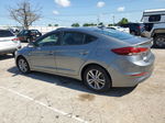 2018 Hyundai Elantra Sel Gray vin: KMHD84LF1JU555546