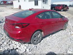 2019 Hyundai Elantra Sel Red vin: KMHD84LF1KU768837