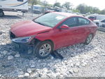 2019 Hyundai Elantra Sel Red vin: KMHD84LF1KU768837