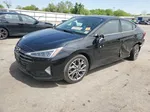 2019 Hyundai Elantra Sel Black vin: KMHD84LF1KU806051