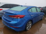 2017 Hyundai Elantra Se Blue vin: KMHD84LF2HU355818