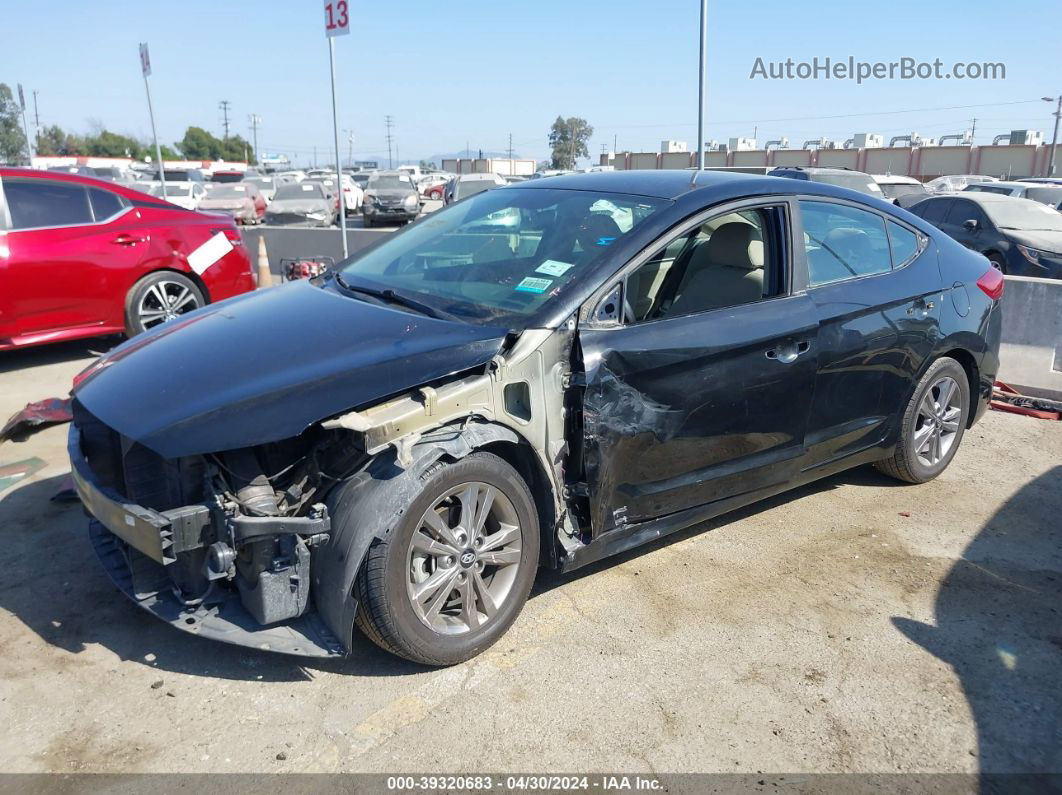 2017 Hyundai Elantra Se Black vin: KMHD84LF2HU431778